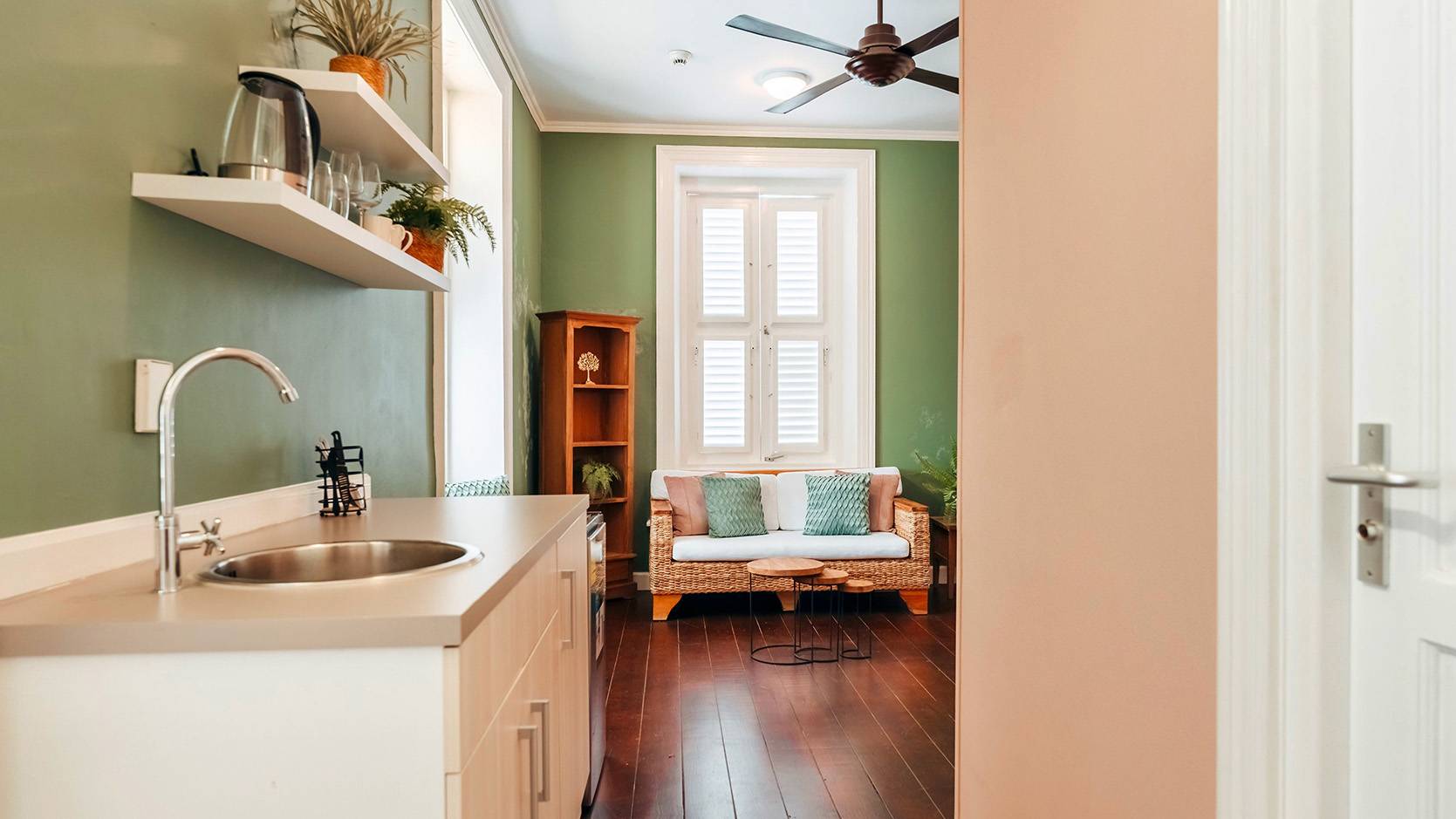 Pietermaai Boutique Hotel - Duplex Suite - Living Room